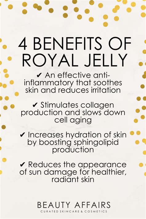 Skin Benefits of Royal Jelly in 2021 | Royal jelly benefits, Skin benefits, Skin