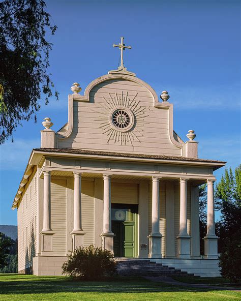 Old Mission, Cataldo, Idaho Photograph by David Sams - Pixels