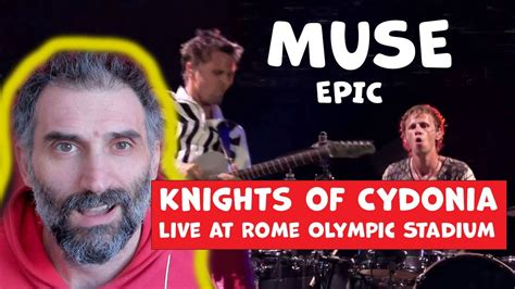 Knights of Cydonia - Live at Rome Olympic Stadium - SINGER REACTION ...