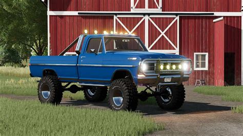 FS22 1970 Ford F250 SingleCab LongBed v1.0 - FS 22 Cars Mod Download