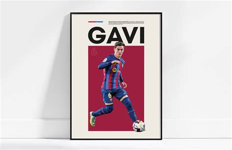 High Quality Poster for Gavi Fans - Etsy