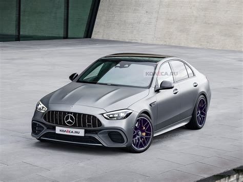 Новый Mercedes-AMG С 63 2022 - КОЛЕСА.ру – автомобильный журнал