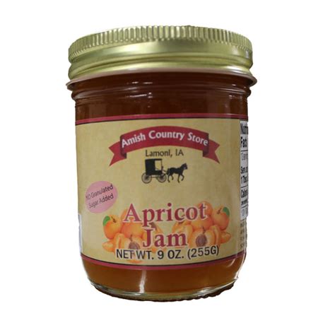 Apricot Jam - No Sugar Added, 9 oz. – Amish Country Store