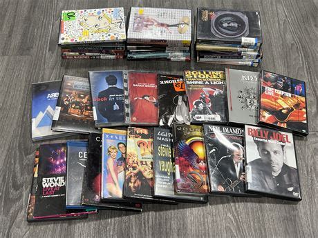 Urban Auctions - LOT OF MUSIC / CONCERT DVDS