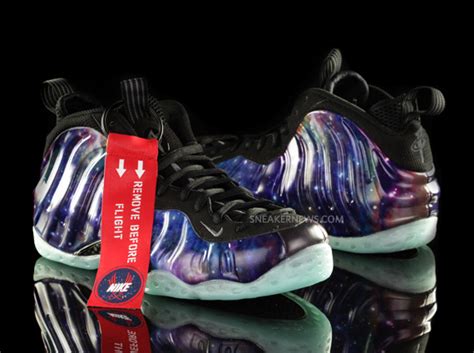 Nike Air Foamposite One 'Galaxy' - Glow In The Dark - SneakerNews.com