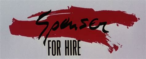 Spenser: For Hire: Season One Now on DVD from Warner Archive • She Blogged By Night