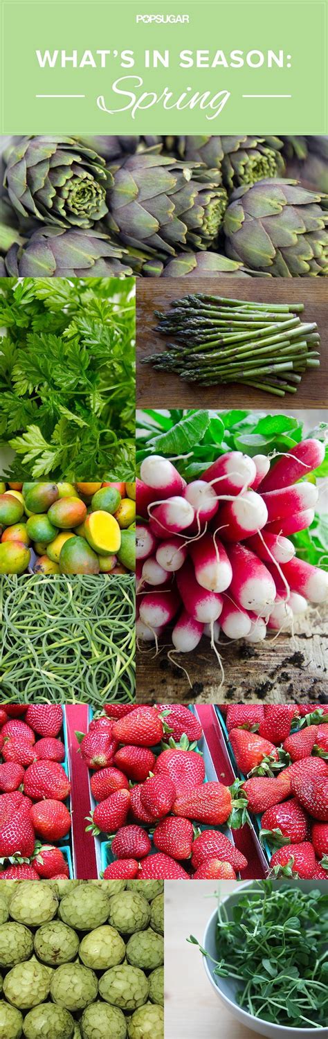 A Seasonal Eater's Guide to Spring Produce | Spring produce, Spring recipes, Eat seasonal