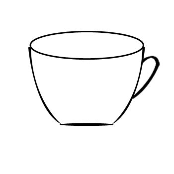How to Draw a Coffee Cup? | Coffee Cup Step by Step Drawing for Kids
