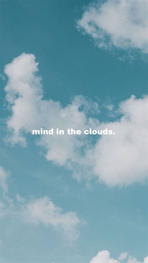 Download Cloud Aesthetic Quotes Tumblr Wallpaper | Wallpapers.com