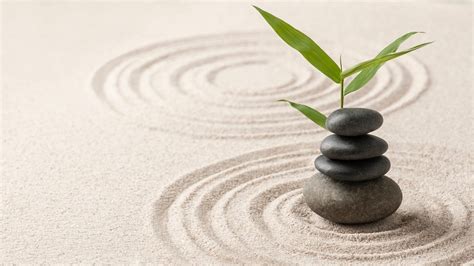Zen stones desktop wallpaper, sand | Premium Photo - rawpixel