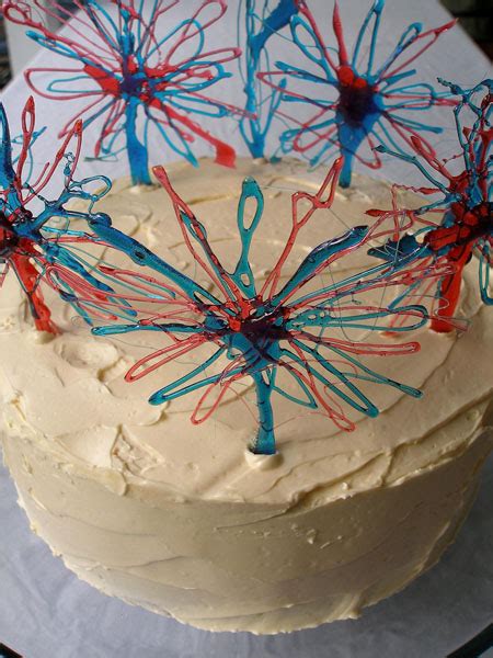 Edible Fireworks Cake Toppers – Edible Crafts