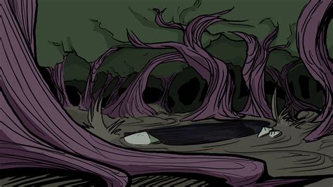 Swamp/dark forest background by Socs on Newgrounds