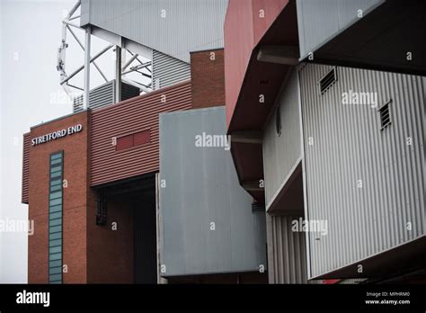 Stretford End. Old Trafford. Manchester United Stock Photo - Alamy