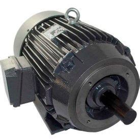 Electric Motors-General Purpose | Premium Efficiency Motors | US Motors, TEFC, 20 HP, 3-Phase ...