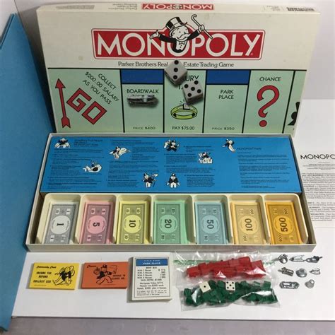 Vintage Monopoly Board Game