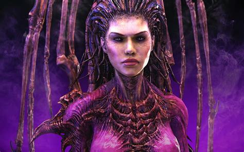 3840x2160px, 4K free download | Sarah Kerrigan, wings, game, woman, starcraft, queen of blades ...