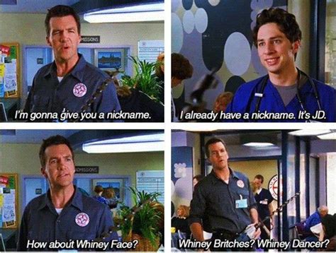 The Janitor's 39 Best Lines On "Scrubs" | Scrubs tv shows, Tv show quotes, Scrubs