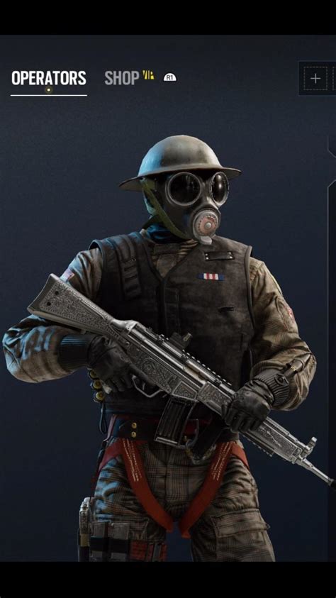 Thatcher’s “Wiltshire” loadout. : Rainbow6