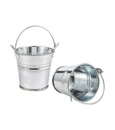 Small Silver Buckets at Daisy Dodge blog