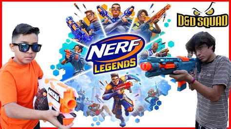 BECOMING NERF LEGENDS | DAMIAN & DEION SHOOTOUT | D&D SQUAD - YouTube