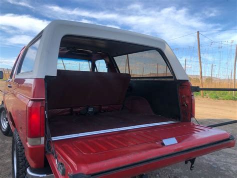 1987 ford bronco custom 351 v8 carbureted new suspension parts bfg tires - Classic Ford Bronco ...