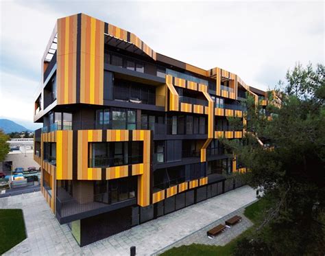 Ofis' Colorful Lace Apartment Complex is Wrapped in a Sun-Shading ...