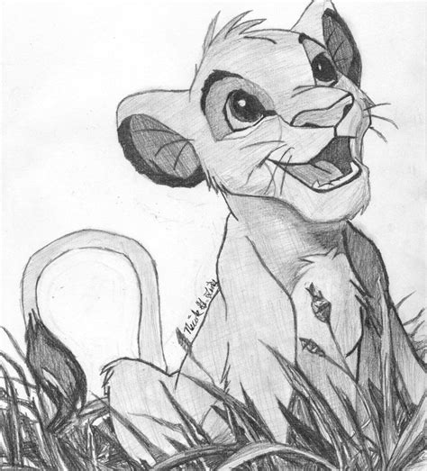 Great drawing of Simba!! | Disney drawings sketches, Disney drawings, Lion king drawings