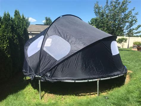 Get A Tent For Your Trampoline For The Best Backyard Camping Experience ...