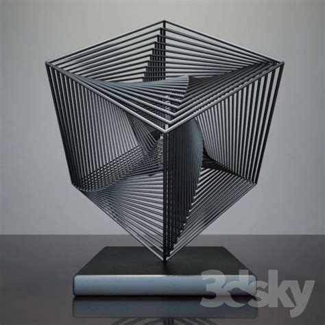 3d models: Sculpture - scared geometry sculpture | Sculpture, Geometric ...