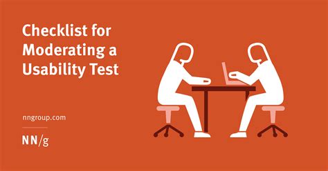 Checklist for moderating a usability test – Designer Feed