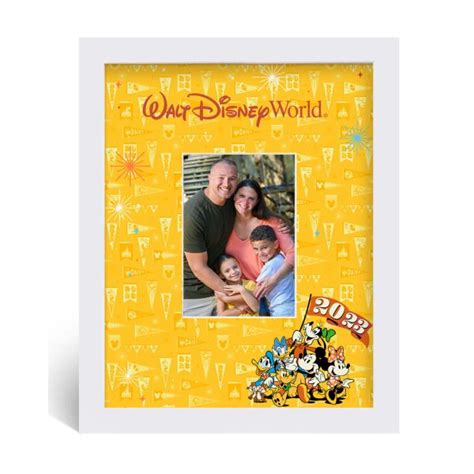 Disney 2023 Character Framed Print with Printed Mat