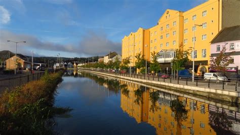 Newry - Merchants Quay and Canal Court... © Colin Park :: Geograph Ireland