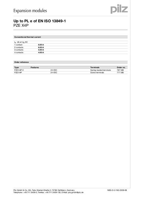 Pilz Pnoz S4 Wiring Diagram - Wiring Diagram Pictures