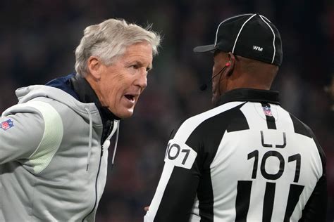 Seahawks head coach Pete Carroll vs. the NFL challenge flag, Part 1 - Field Gulls