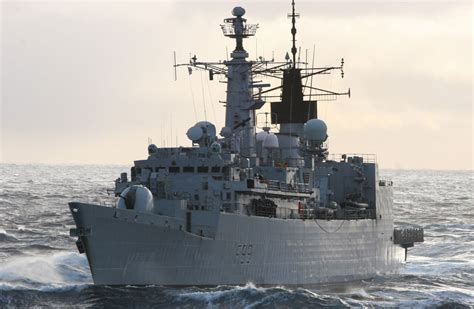 HMS Cornwall has sailed on counter-piracy operations | Just Plymouth