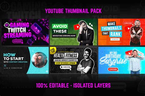 YouTube Thumbnail Templates: 19 Best Options for 2024