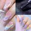 Cat Eye Nail Polish Rainbow Magnetic Crystal UV Gel Universal Nail Art ...