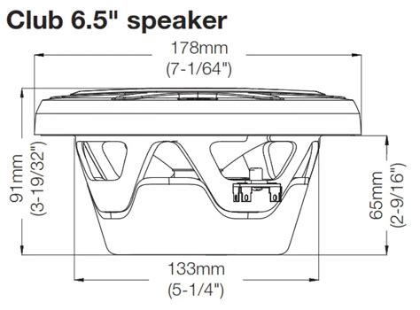 JBL Club 6.5 Inch Marine Speaker Installation Guide