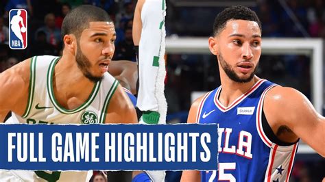 CELTICS at 76ERS | FULL GAME HIGHLIGHTS | October 23, 2019 - YouTube