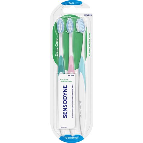 Sensodyne Soft Daily Care Toothbrush 3 Pack | Woolworths