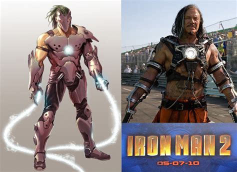 Marvel Concept Art Might Hint At Whiplash's Mark II Suit In Iron Man 2?