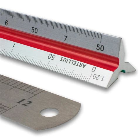 Buy OCM Metric Triangular Engineer Scale Ruler ( PROFESSIONAL GRADE ...