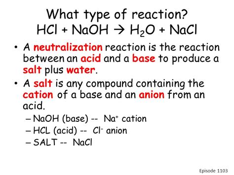 Glory Hcl And Sodium Hydroxide Balanced Equation Physics Book Class 12 ...