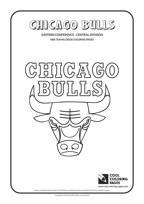 Cool Coloring Pages Chicago Bulls - NBA basketball teams logos coloring pages - Cool Coloring ...