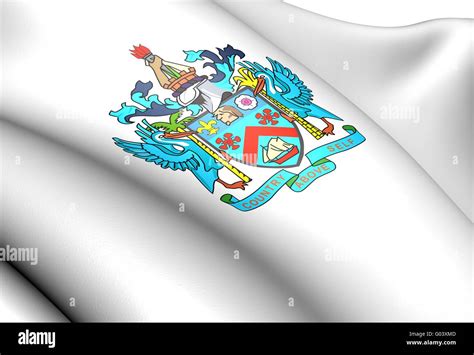 Federation of Saint Kitts and Nevis Coat of Arms. Close up Stock Photo - Alamy