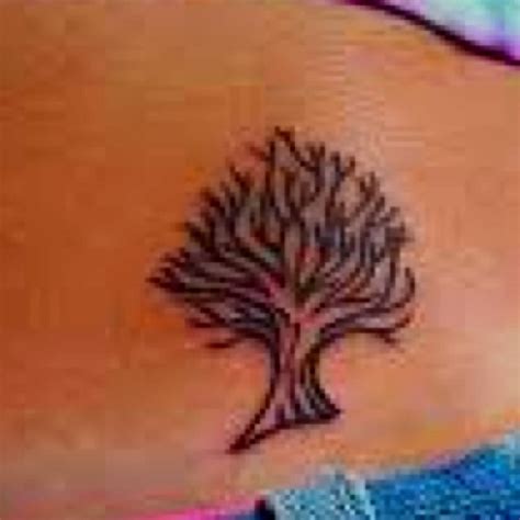 Tree tattoo - or burning bush | Tree tattoo, Tattoos, Love tattoos