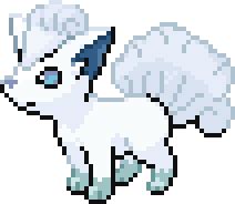 Alolan Vulpix Sprite by Klohinx on DeviantArt