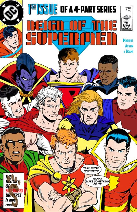 Reign of the Supermen | Marvel comics superheroes, Dc comics heroes, Dc comics characters