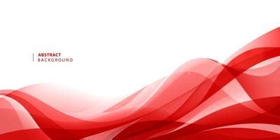 Vector set of abstract silk wavy headers, red banners. Use for web site, ad, brochure 5144906 ...