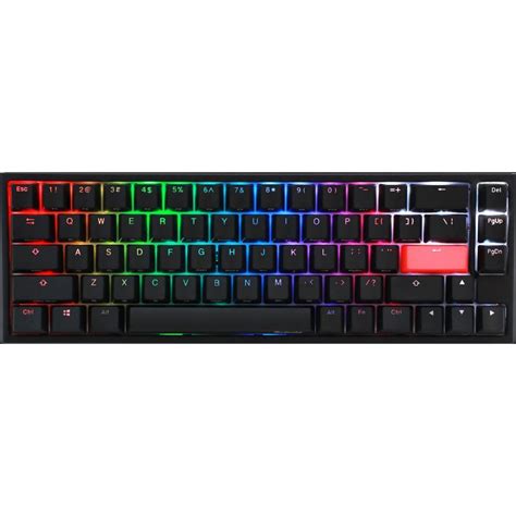 Ducky One 2- SF (Blue Cherry MX) Black RGB Mechanical Gaming Keyboard | One 2- SF | OS | Jordan